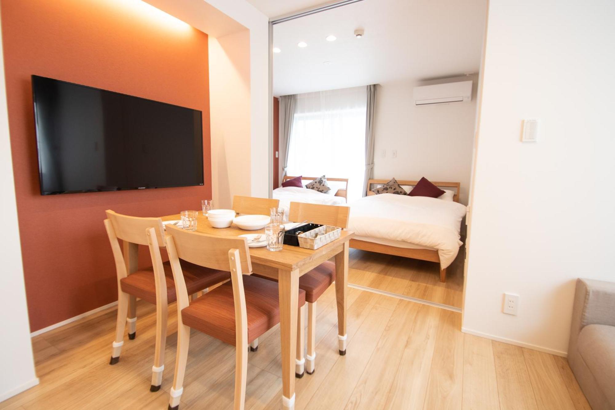 Apartment Hotel Tenjin Tumugu Fukuoka  Exteriör bild