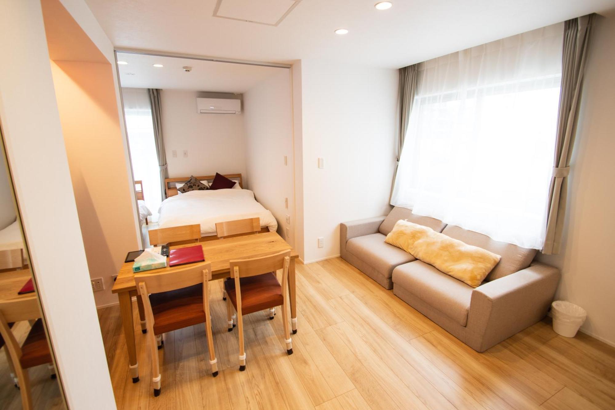 Apartment Hotel Tenjin Tumugu Fukuoka  Exteriör bild