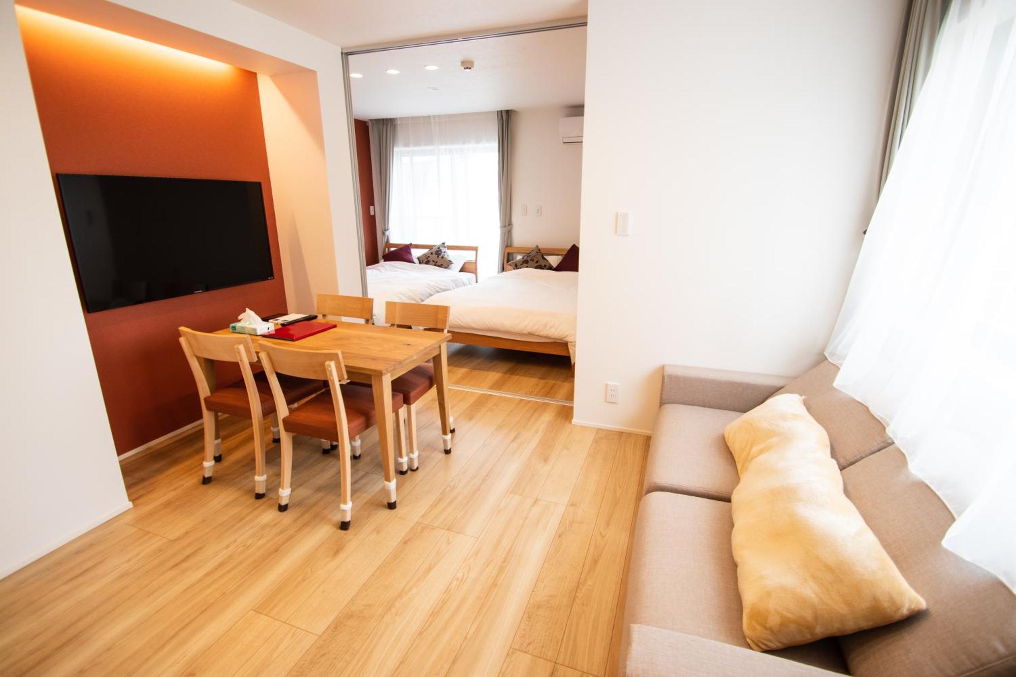 Apartment Hotel Tenjin Tumugu Fukuoka  Exteriör bild