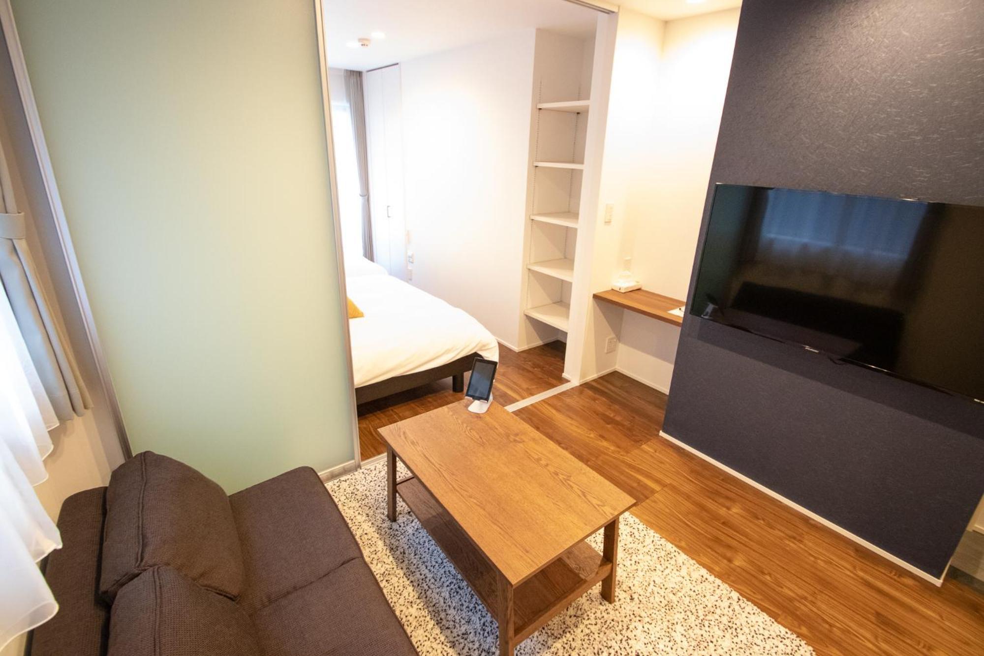 Apartment Hotel Tenjin Tumugu Fukuoka  Exteriör bild