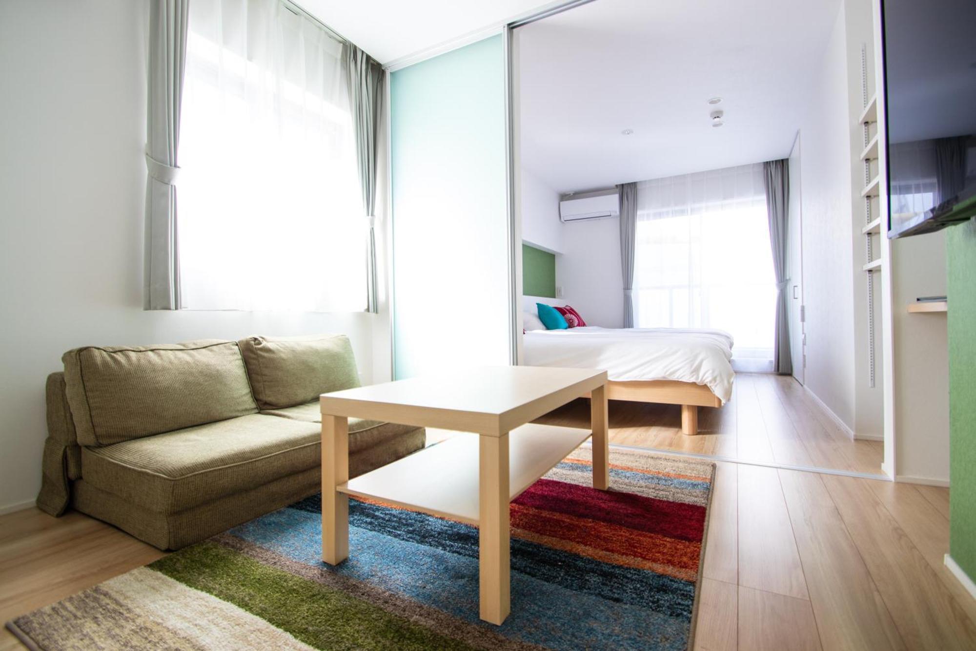 Apartment Hotel Tenjin Tumugu Fukuoka  Exteriör bild